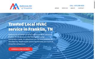 Anderson Air of Franklin website