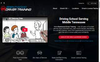 Brentwood Driver Training website