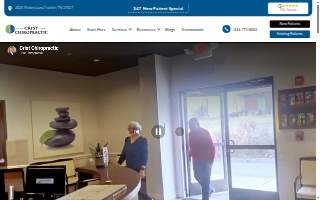 Crist Chiropractic website