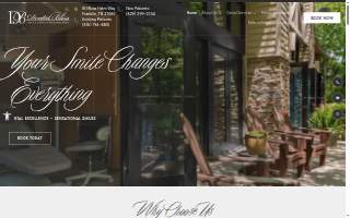 Dental Bliss Franklin website