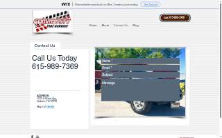 Community Tire Service website