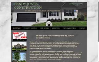 Randy Jones Construction Co website