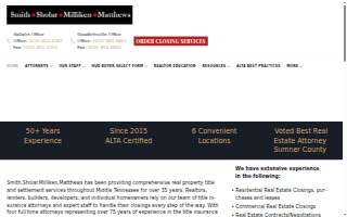 Smith Sholar Milliken Matthews PLLC website