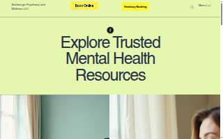 Steinberger Psychiatry and Wellness, LLC website
