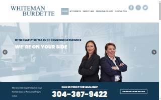 Burdette Law Firm website