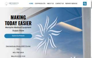 Integrity Home Medical website
