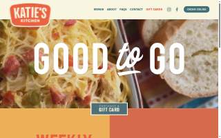 Katie's Kitchen website