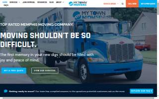 My Town Movers website