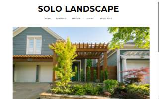 Solo Landscape of Germantown website