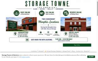 Storage Towne of America website