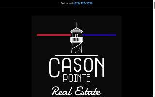 Cason Pointe Real Estate website