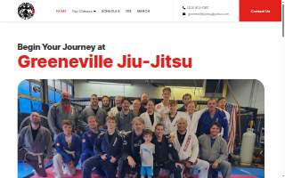 Greeneville Jiu-Jitsu website
