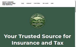 West Greene Insurance and Tax Service, Inc. website