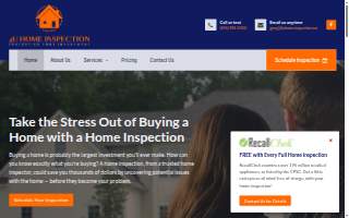 4U Home Inspection website