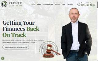 Kerney Law Firm of Hendersonville website