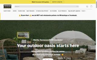 Overstock Outlet website