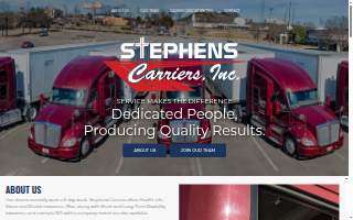 Stephens Carriers, Inc. website