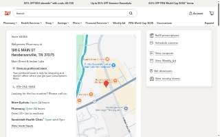 Walgreens website