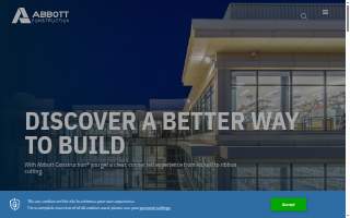 Abbott Construction website