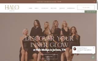 Halo Med Spa website