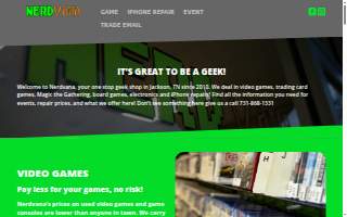 Nerdvana website