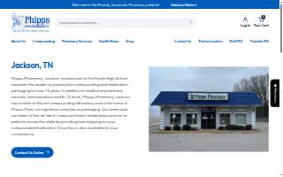 Phipps Pharmacy website