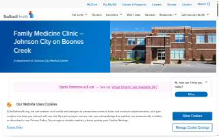 Ballad Health Medical Associates Family Medicine website