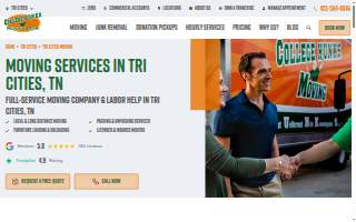 College Hunks Hauling Junk and Moving Tri-Cities website