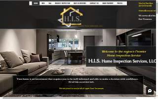 H.I.S Home Inspection Services website