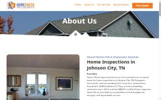 Home Check Inspection Services LLC website