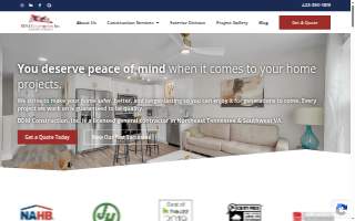 BDM Construction Inc. website