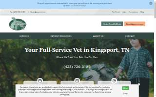 Colonial Heights Animal Hospital website
