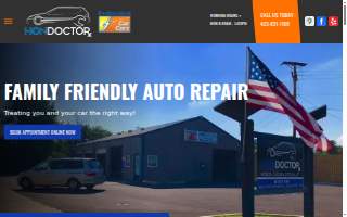 HonDoctor Auto Care website
