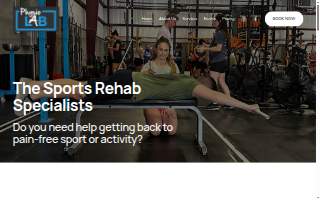 Physio Lab PT - Kingsport website