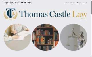 Thomas Castle Law, PLLC website