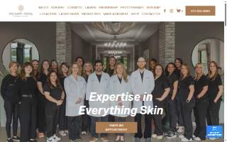 Harpeth Valley Dermatology website