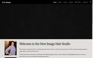 New Image Hair Studio website