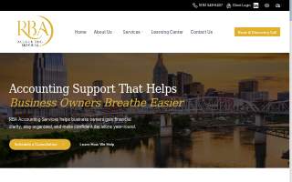 Redefined Business Advisors website