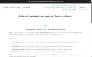 Royce Belcher CPA website