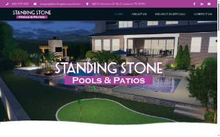Standing Stone Pools & Patios website