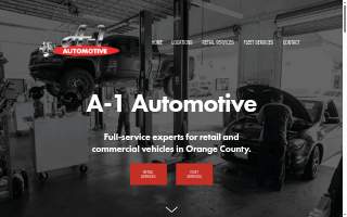 A1 Automotive website
