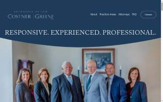 Costner & Greene Attorneys at Law website