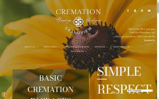 Cremation By Grandview website