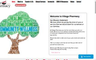 Village Pharmacy website