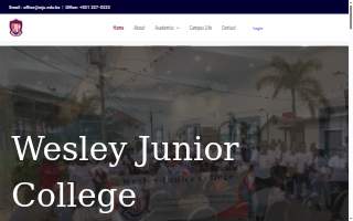 Wesley Pre School website