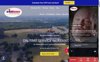 AirMasters website