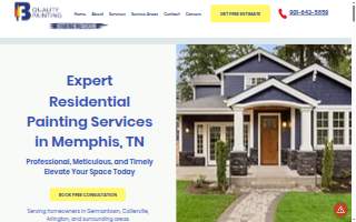 B Quality Painting LLC website