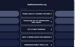 Ballet On Wheels Dance School & Company website