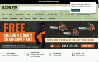 Bartlett's Cove Pet Care website
