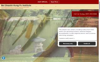 Bei Shaolin Kung Fu Institute website